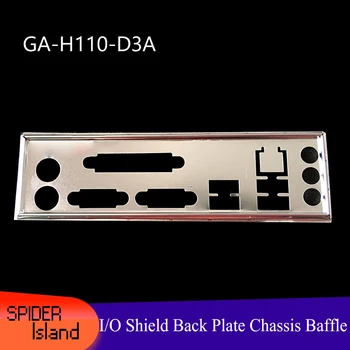 I/O Shield Zadnú Dosku Šasi, Stredová Doska pre GIGABYTE GA-H110-D3A Ozvučnice Prepájací