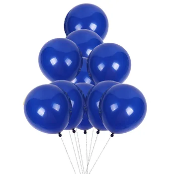 77pcs/lot 10 inch Oranžová Modrá Metalíza Strieborná Latexové Balóny pre Dieťa Sprcha tému Vesmíru Strany Balóny Supplie