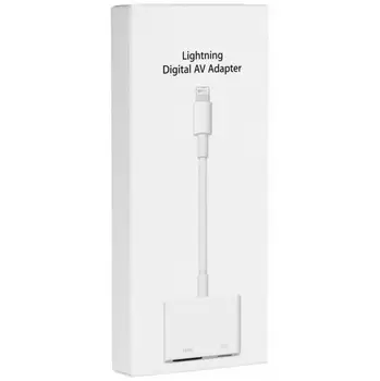 1 Lot / 10 KS Pre Apple iPhone SE 5 6 7 8 X Plus Pre Lightning konektor HDMI Digitálnym AV TV kábel Kábel Adaptéra