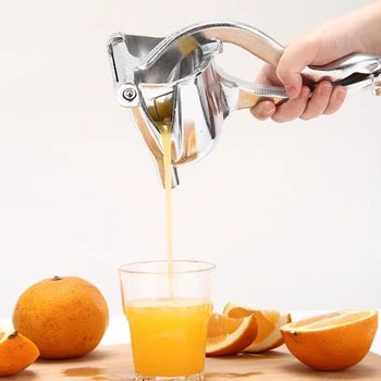 Strieborný Kovový Ručný Odšťavovač Na Ovocie Stlačte Squeezer Šťavy Squeezer Mango Citrón Orange Odšťavovač Domácnosti, Multifunkčný Nástroj Odšťavovač