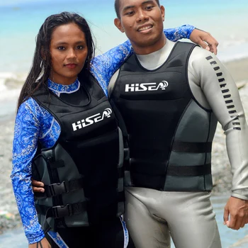 HISEA Mužov profesionálne surfovať motorový čln rybársky život bunda dospelých, plávanie vztlak život bunda plávajúce oblečenie L