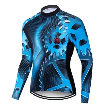 2019 MTB Jar Jeseň mužov Dlhý Rukáv Cyklistika Dres Oblečenie/ Pro Tím Horskej Ceste, Triatlon Nosenie Cyklistické Tričko Bicykli