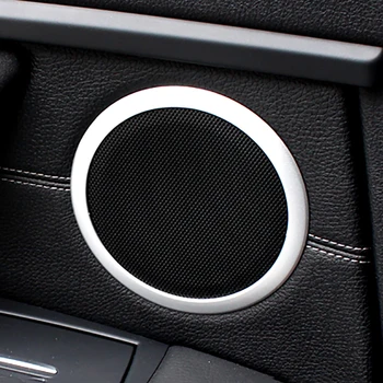 Interiéru vozidla Zvuk Reproduktora Trim Krúžok Kryt Dvere Stereo Reproduktorov Týka Nálepky vhodné Na BMW E90 E92 3 Series 320 325 2005-12