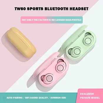 LIGE Bluetooth Slúchadlá Slúchadlá Stereo Slúchadlá Touch Control na Zníženie Hluku Bass-Surround Mini Bluetooth Bezdrôtové Slúchadlá