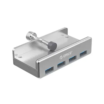 ORICO Klip-typ USB3.0 Hub Hliníkový Externý Multi 4 Porty USB Rozbočovač Adaptér pre Desktop, Notebook, Príslušenstvo k Počítačom