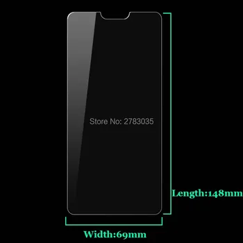 10 Ks/Veľa Pre OnePlus 6 A6000 1+ 6 Nové 9H Tvrdosť 2.5 D Ultra-tenké Tvrdené Tvrdeného Skla Film Screen Protector Chrániť Stráže