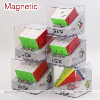 Magic puzlle QiYi magnetické cube puzzle magnet 2x2x2 3x3x3 4x4x4 5x5x5 Pyramídy 4x4 pyramorphix 3x3 mastermorphix rýchlosť kocka hračka