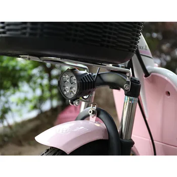 Klince E-Bike 12V 24V 36V 48V 60V 72V Elektrických Bicyklov Svetla s Horn Nepremokavé Vysokej Kvality Svetlometu Horn Nastavenie Predných Svetlometov