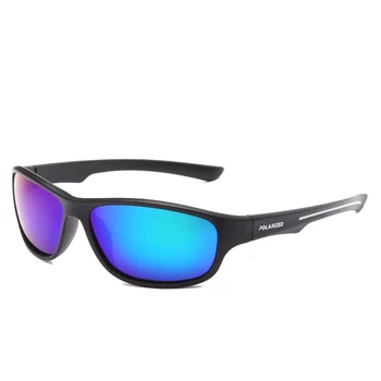 Dizajn značky Polarizované slnečné Okuliare Classic Mužov Povlak Jazdy Slnečné okuliare Male Retro Slnečné okuliare UV400 Odtiene oculos de sol