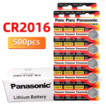Zbrusu Nový PANASONIC 500pcs/veľa cr2016 BR2016 DL2016 LM2016 KCR2016 ECR2016 Tlačidlo Bunky Batérie 3V Mince Lítium-digitálny fotoaparát