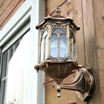 Nástenné Svetlo Lampy Dekor Záhrada Domov Dvere, Chodby, Villa Sconce Osvetlenie Svietidlo Svietidlo Vintage
