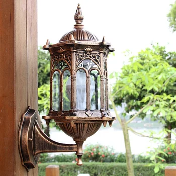 Nástenné Svetlo Lampy Dekor Záhrada Domov Dvere, Chodby, Villa Sconce Osvetlenie Svietidlo Svietidlo Vintage