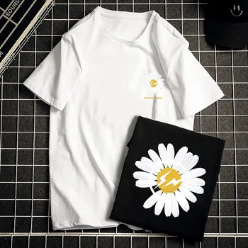 Peaceminusone Tričko Unisex Bigbang Black Print T-Shirt Muži T-Shirt GD Fujiwara Hirošime Vzor T-Shirt Top