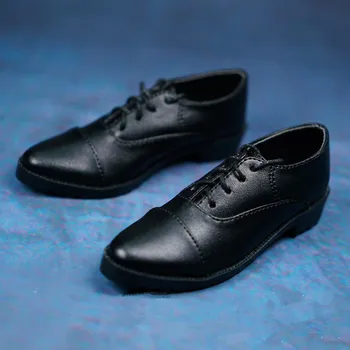 BJD bábika topánky sú vhodné pre strýko kožené topánky s rovnou ukázal tip sťahovacie oblek a klasické čierne a biele kožené topánky