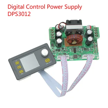 DPS3012 32V 12A Buck Nastaviteľné Konštantné Napätie DC Napájací Modul Integrovaný Voltmeter Ammeter S Farebným LCD Displej