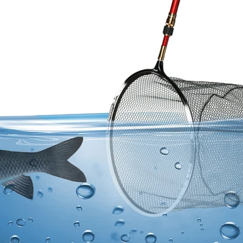 Vedúci Rybárskych Sietí Gumy Potiahnuté Brail Nano Zliatiny Titánu podberák Vymeniteľné Ruky Čisté Rybárske antiadhézny Háčik X201G
