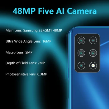 Cubot X30 Mobil Globálna Verzia 48MP Päť Fotoaparát 32MP Selfie 8GB 256 GB NFC 6.4