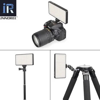 RL03 LED Video Svetlo Vlog Stmievateľné Fotografické Osvetlenie Lampa pre Canon Nikon Pentax DSLR Fotoaparáty Mobilephone Plnenie Poklad
