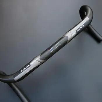 Aubtec Ľahký 3 K Uhlíkových Vlákien Cestnej Bike Závodné kolo Drop Bar Riadítka 31.8 mm/ Požičovňa Riadidlá