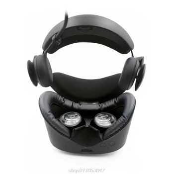 PU Kože Tváre Pena Nahradenie Očná Maska Pad Vankúš pre -Samsung PLUS Headset VR Virtuálnej Reality N24 20 Dropshipping